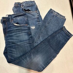 (8) Set of 2 Zara Blue Jeans